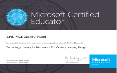 Dzakirul Husni, MCE: Ketika Guru Madrasah Menembus Panggung Teknologi Dunia