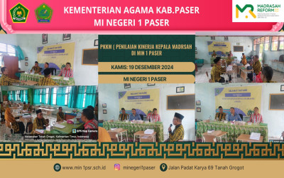 PKKM 2024: Langkah Strategis Meningkatkan Kualitas Pendidikan di MIN 1 Paser